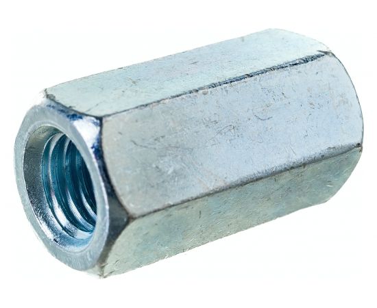 Переходная гайка Стройметиз М12 DIN 6334, цинк уп. 1 шт 3050071 – изображение 3