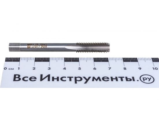 Метчик М 8x1,25 м/р комплект 2 шт. Р6М5 HORTZ 203868 – изображение 3