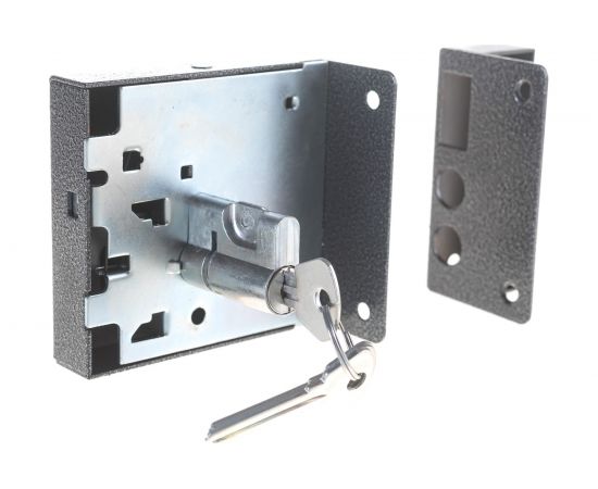 Накладной замок ЗЕНИТ Омега-ЗН-3 серебро 19457 – изображение 4