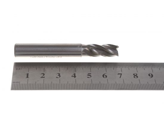 Фреза концевая (9 мм; z=4; Р6М5) HORTZ 351911 – изображение 4
