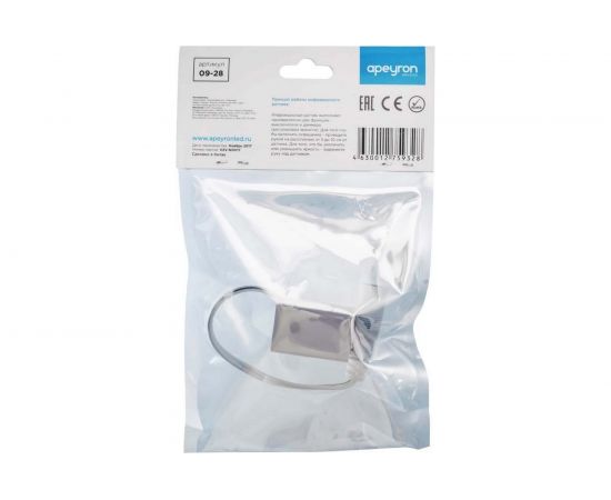 Коннектор Apeyron со встроенным ИК-выключателем, шнур 15см, DC 5,5х2,5 мама к блоку питания 24В 09-28 – изображение 4