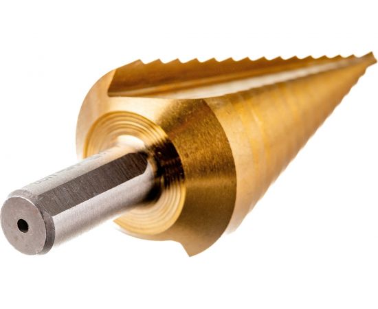 Сверло ступенчатое по металлу (15 ступеней, 4-32 мм; HSS) Makita D-40135 – изображение 5