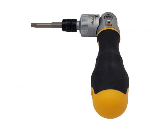 Набор бит и головок Felo SL/PH/PZ/Tx, с поворотной трещоткой Ergonic K, в кейсе, 20 шт 06072006 – изображение 5