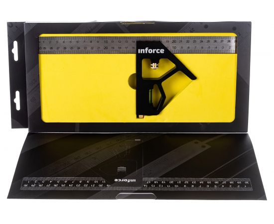 Угольник с уровнем 300 мм Inforce 06-11-67 – изображение 7