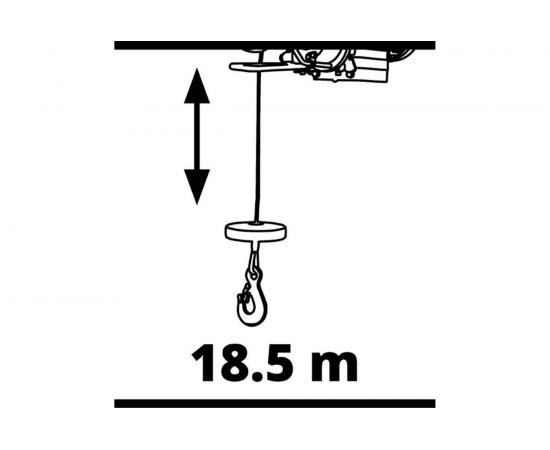 Электрический тельфер EINHELL TC-EH 600 2255150 – изображение 7