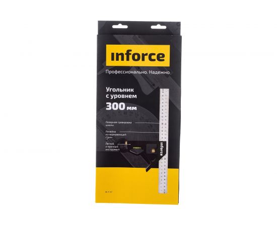 Угольник с уровнем 300 мм Inforce 06-11-67 – изображение 8