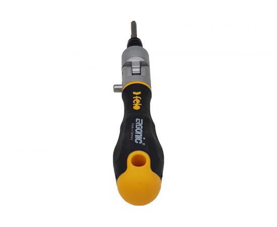 Набор бит и головок Felo SL/PH/PZ/Tx, с поворотной трещоткой Ergonic K, в кейсе, 20 шт 06072006 – изображение 9