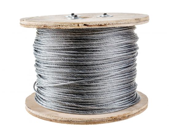 Стальной трос Метизный двор 3 мм DIN 3055, 250 м 4690441030344 