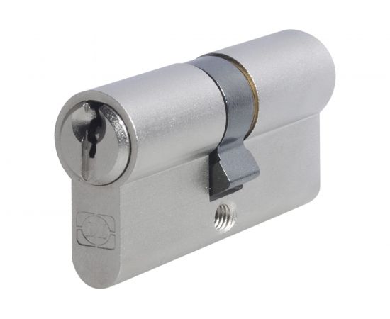 Цилиндр DOORLOCK DL Standard 30x50 мм PN матовый никель 3 ключа 72040 