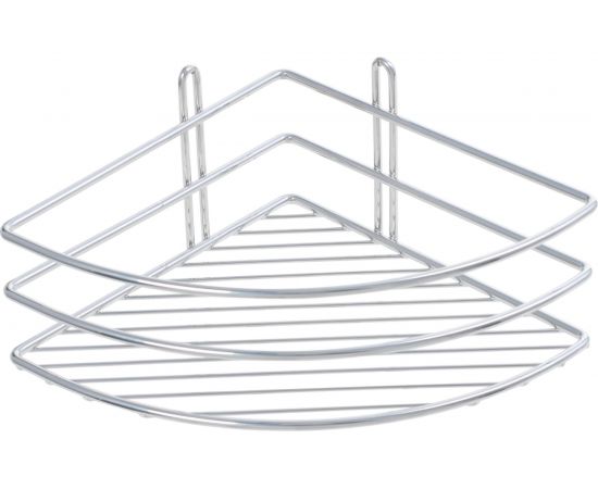 Угловая полка FIXSEN одноэтажная, хром FX-710-1 
