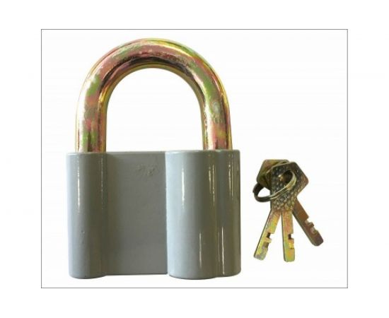Навесной замок ON 80 мм, алюминиевый сплав 22-02-080 