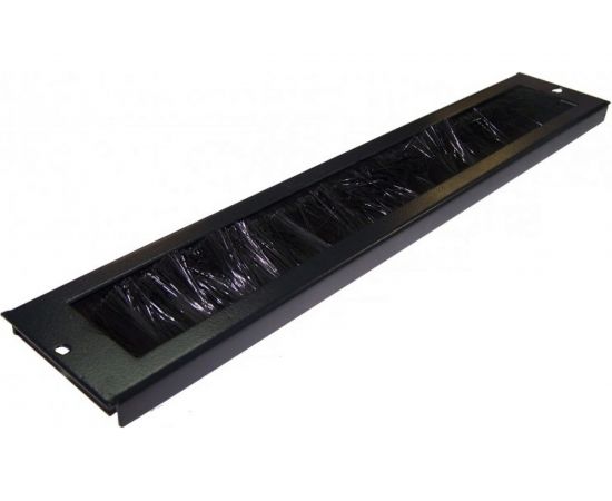 Щеточный кабельный ввод для напольных шкафов TWT Business, черный CBB-BP 