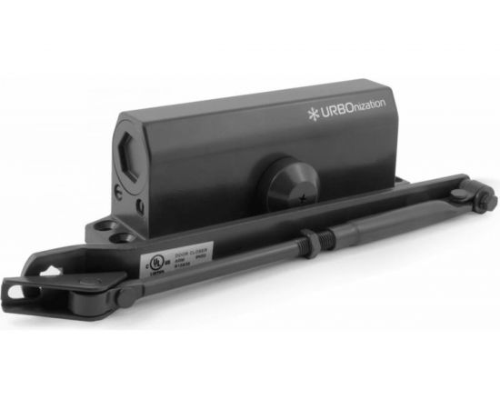 Доводчик НОРА-М 550 URBOnization 120-160 кг черный 16644 