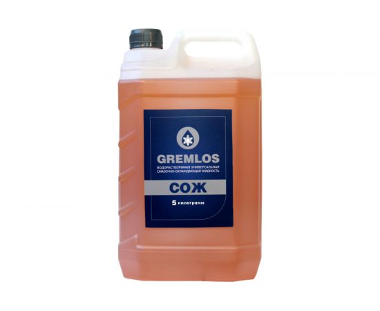Жидкость смазочно-охлаждающая концентрат 5 кг Гремлос 4687201795018 