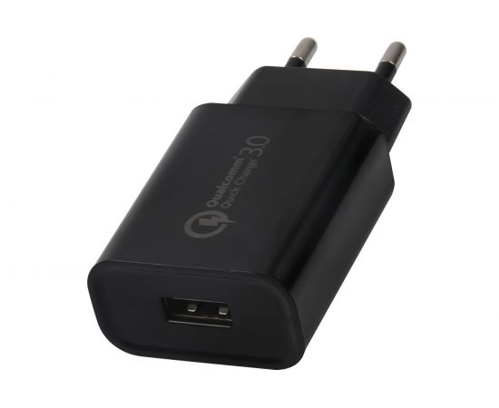 СЗУ Red Line Tech USB QC 3.0 модель NQC1-3A, черный УТ000015768 