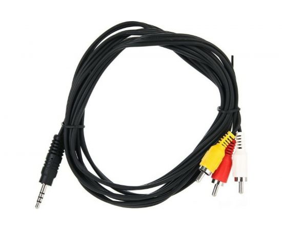 Соединительный кабель VCOM 3.5 Jack /M/ / 3 RCA /M/ CV213-2M 