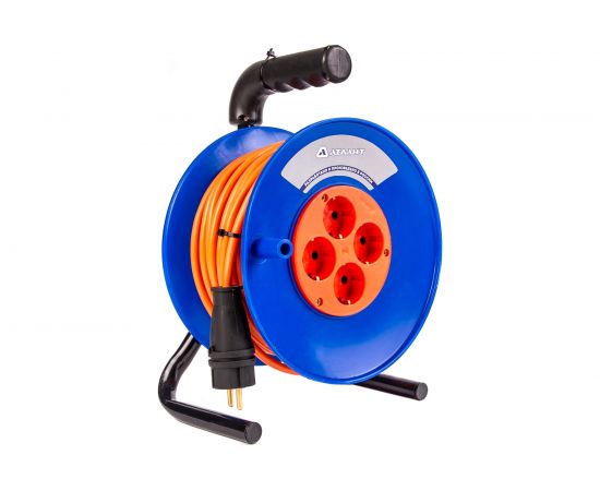 Удлинитель на катушке АТЛАНТ ПВС 2x1 30 м 40167 