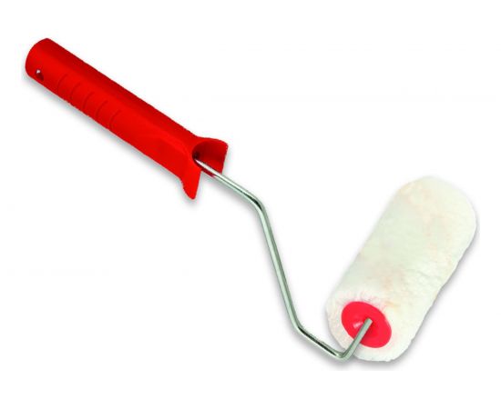 Малярный миди-валик VIRTUS Велюр в сборе 100 мм, ворс - 4 мм, 6 мм 002324100 