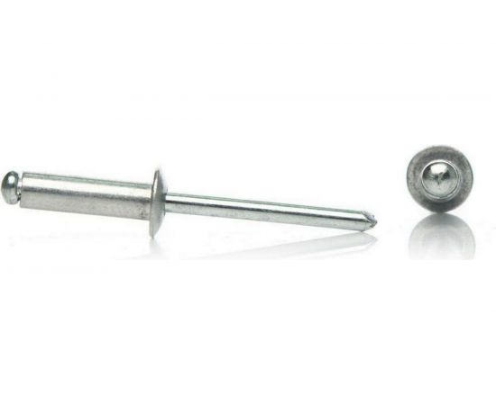 Комбинированные заклепки KITKREP 4,0х10, цинк, 1000 шт. 10 боксов RI40010G 