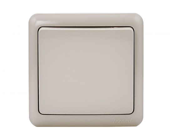 Выключатель Lezard, VIOLA, крем, 751-0300-100 