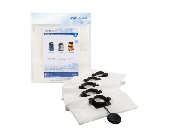 Мешок-пылесборник бумажный 5 шт. (до 36 л) AIR Paper P-309/5 