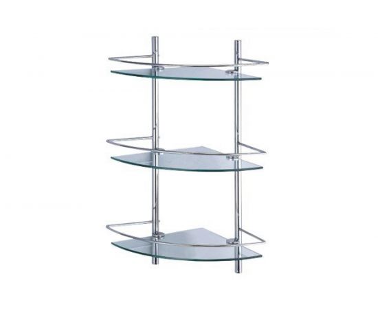 Полка WasserKRAFT стеклянная, тройная K-3133 