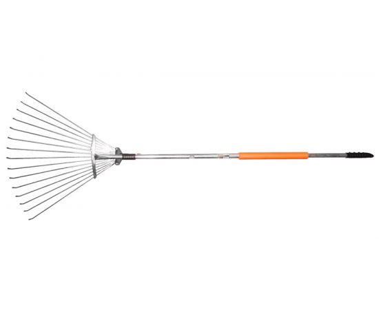 Веерные грабли SKRAB резиновая ручка TS1048F 28063 