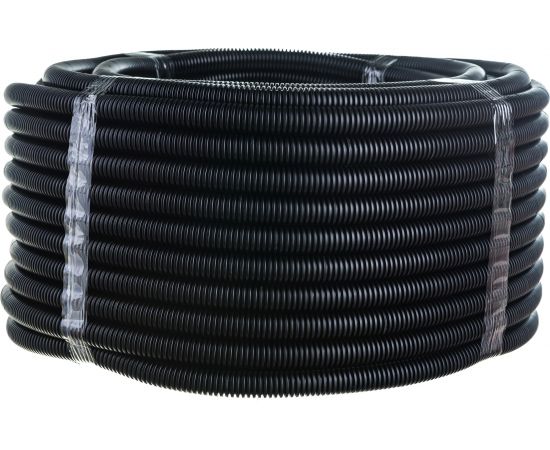 Автомобильная гофрированная труба REXANT ПП 13,4 мм, разрезная бухта 50 м/уп. 16-1062 