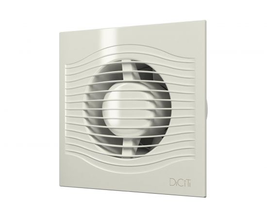 Осевой вытяжной вентилятор с обратным клапаном ERA SLIM 5C Ivory D125 89-842 