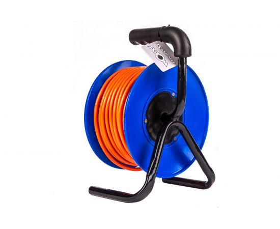Удлинитель на катушке АТЛАНТ ПВС 2x1 30 м 40167 – изображение 2