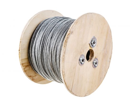 Стальной трос Метизный двор 3 мм DIN 3055, 250 м 4690441030344 – изображение 2