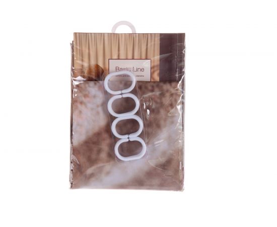 Набор колец для шторы в ванную комнату IDDIS Transparent RID010P – изображение 2