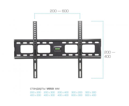 Кронштейн для LED/LCD телевизоров TUAREX OLIMP-411 black 90176 – изображение 2