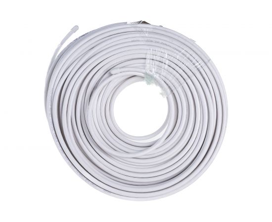 Коаксиальный кабель PROconnect LIGHT RG-6U, 75 Ом, CCS/Al/Al, 32%, бухта 100 м, белый 01-2251 – изображение 2