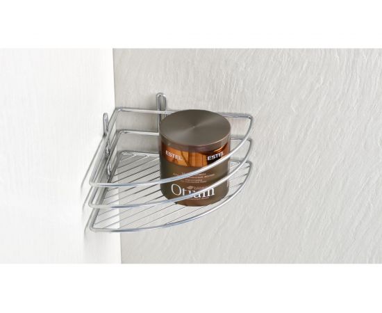 Угловая полка FIXSEN одноэтажная, хром FX-710-1 – изображение 2