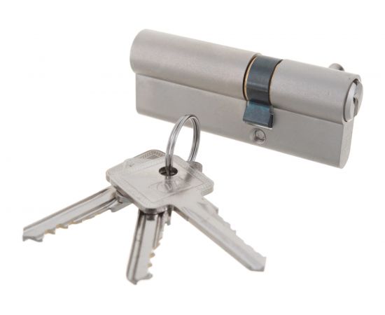 Цилиндр DOORLOCK DL Standard 30x50 мм PN матовый никель 3 ключа 72040 – изображение 3