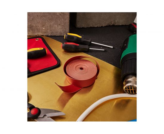 Термоусаживаемая лента с клеевым слоем REXANT 25 мм х 1,0 мм, красная, 5 м, ТЛ-1,0 48-9024 – изображение 3