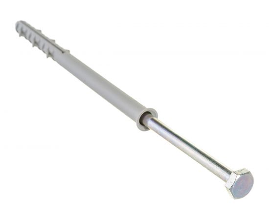 Рамный дюбель ЗУБР Профессионал нейлоновый с шурупом 10 x 160 мм 50 шт. 4-301475-10-160 – изображение 3