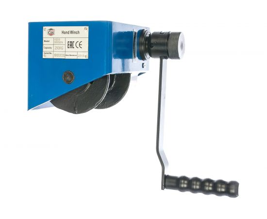 Ручная лебедка с червячным редуктором без каната EURO-LIFT VS-250 00005074 (г/п 250 кг) – изображение 4