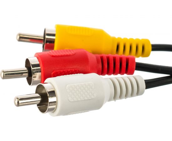 Соединительный кабель VCOM 3.5 Jack /M/ / 3 RCA /M/ CV213-2M – изображение 4