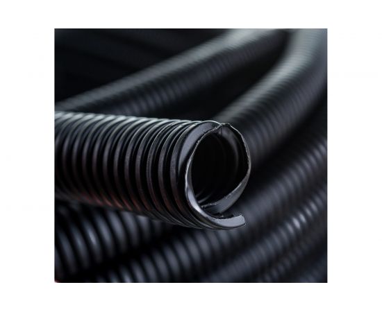 Автомобильная гофрированная труба REXANT ПП 13,4 мм, разрезная бухта 50 м/уп. 16-1062 – изображение 4