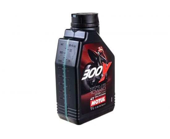 Моторное масло 300 V 4T FL Road Racing SAE 10W40 1 л MOTUL 104118 – изображение 5