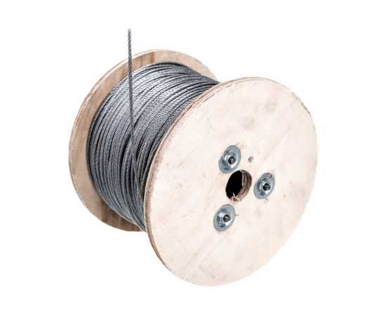 Стальной трос Метизный двор 3 мм DIN 3055, 250 м 4690441030344 – изображение 5