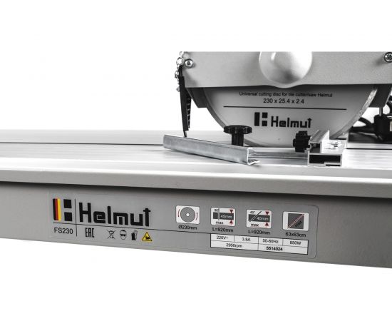 Электрический плиткорез Helmut FS230 hl-55 – изображение 6