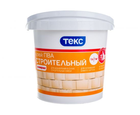 Строительный клей универсал ПВА 1 л 27538 – изображение 6