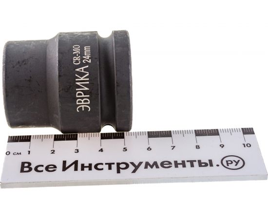 Головка торцевая 6-гранная ударная (24 мм; 50 мм; 3/4"") ЭВРИКА ER-95912 – изображение 6