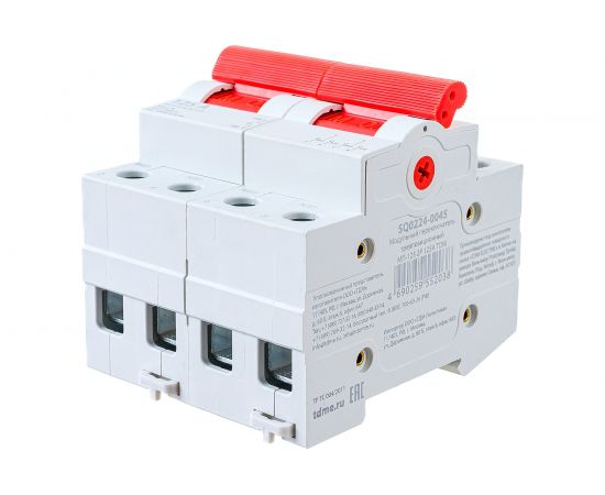 Трехпозиционный модульный переключатель TDM МП-125 2P 125А SQ0224-0045 
