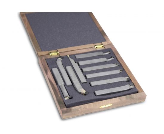 Набор резцов c твердосплавными напайками (10 шт, хвостовик 16x16 мм) MetalMaster 18511 