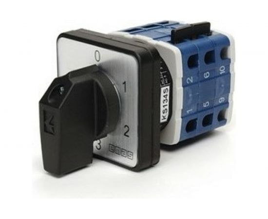 Однофазный переключатель управления двигателем Emas 0-4 10А, 400В PSA010KS134S 