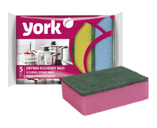 Губки YORK МАКСИ 5 шт. 030040 